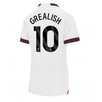 Manchester City Jack Grealish #10 Auswärtstrikot Frauen 2023-24 Kurzarm
